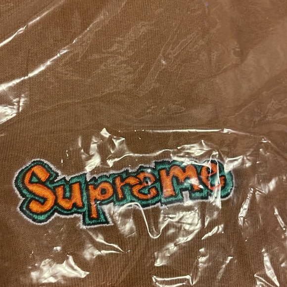Authentic Supreme embroidery logo crewneck - Picture 5 of 7